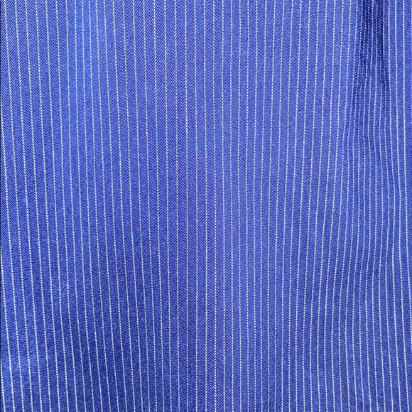 🚛HPX2🎉VanHeusen non-iron blue dress shirt size L - Picture 2 of 6